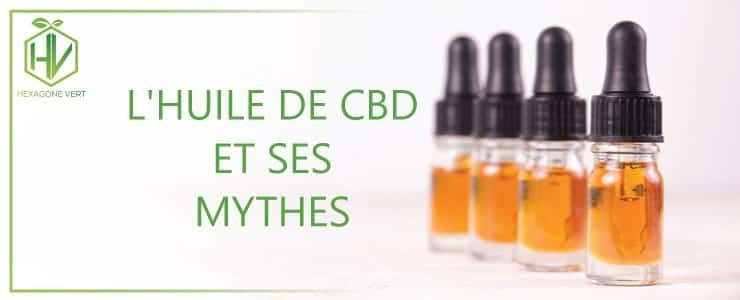 L'huile de CBD et ses mythes