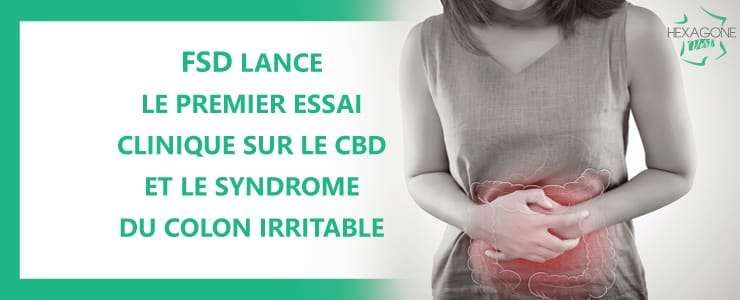 FSD lance le premier essai clinique sur le CBD et le syndrome du colon irritable