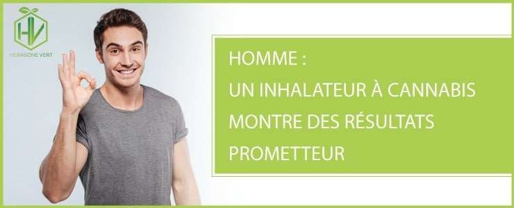 Un inhalateur à cannabis montre des résultats prometteurs