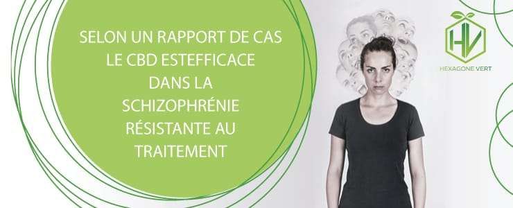 Selon un rapport de cas le CBD est efficace dans la schizophrénie résistante au traitement