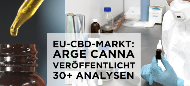 Deuxième analyse des taux de CBD des produits européens