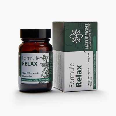 Capsules de CBD RELAX Stress