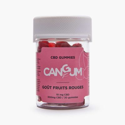 Bonbons au cbd fruits rouges