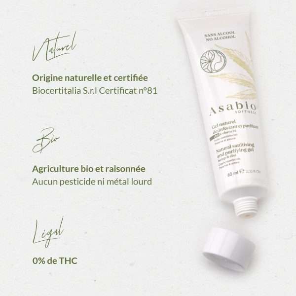 Asabio baume cbd régénérant et calmant